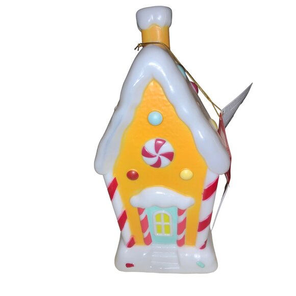 Holiday Time Lighted Gingerbread House  Table Top Blow Mold Christmas Decor - Picture 2 of 12